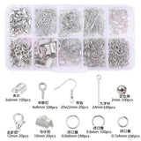 【Keyring kit】DIY Jewelry Accessories Tail Chain Lobster Clasp Jumpring Bag Clasp Positioning Bead Material Set